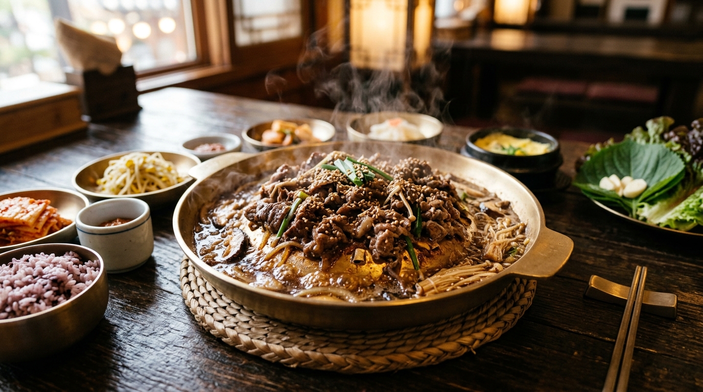 전통 서울식 명품 한우 불고기